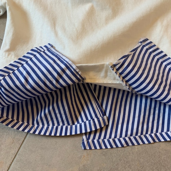 Miss Vivi Korean asymmetrical dress shirt- size S - Picture 3 of 6